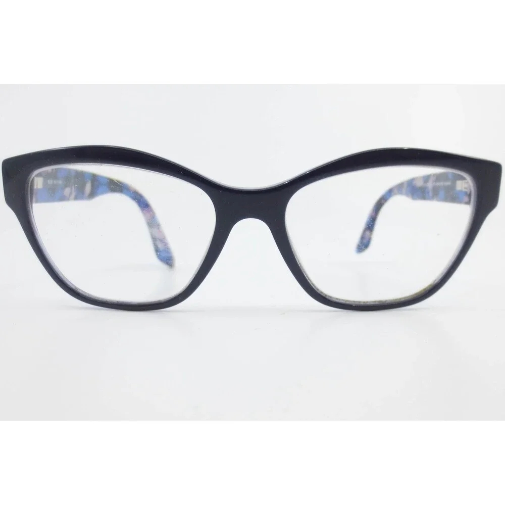 Kirkland Signature KS #112 Wenatchee Blue Tortoise Cat Eye Eyeglasses 53-17-140